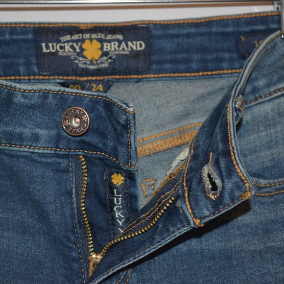 Women Lucky Brand Lolita Skinny Jeans Size 00/24" - Picture 6 of 10